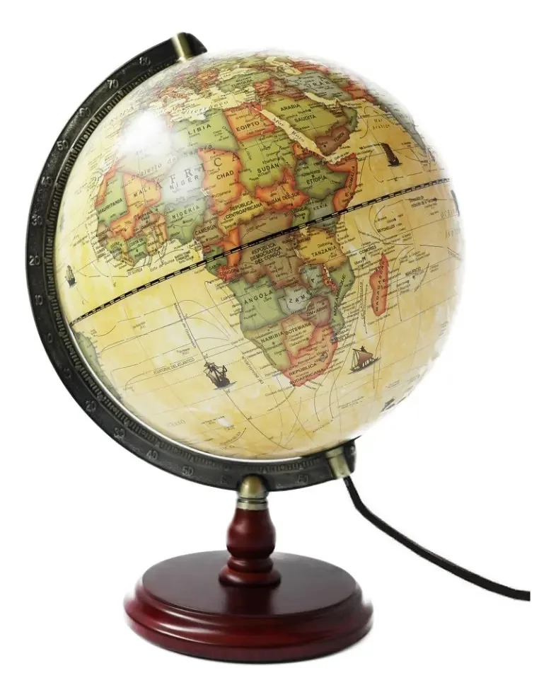 Globo de metal Glover Light Wood 25 cm, pepino
