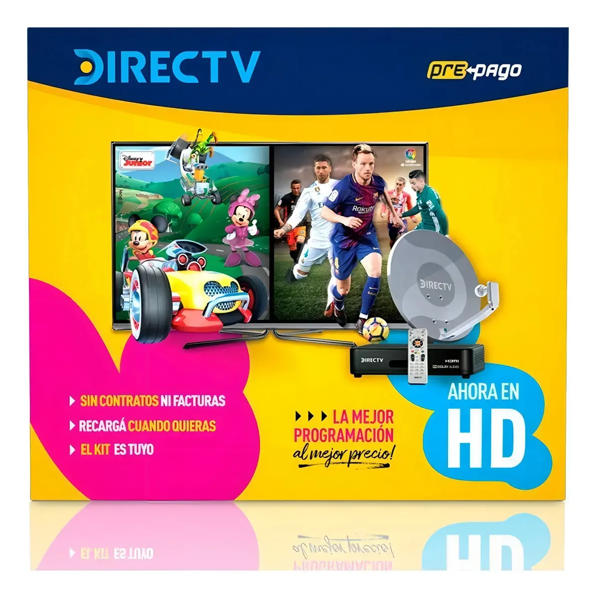 Kit de antena de satélite portátil Directv Directv