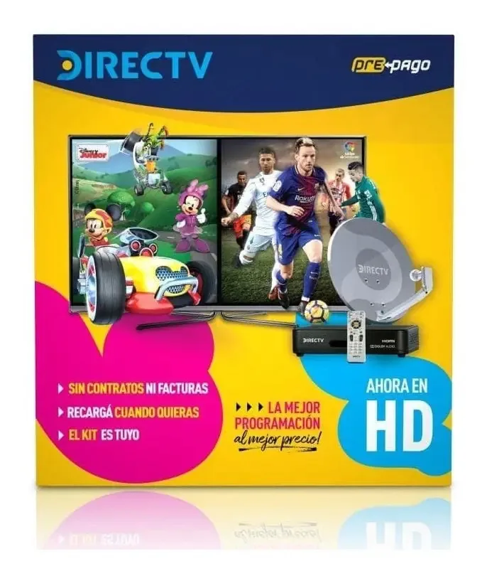 Antenas Directv 0.46 com pré-pago para ativação