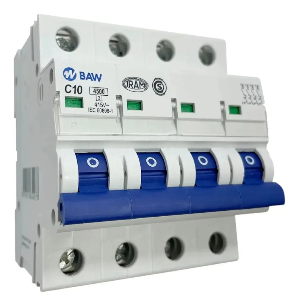 Interruptor termomagnético automático BAW K44C10