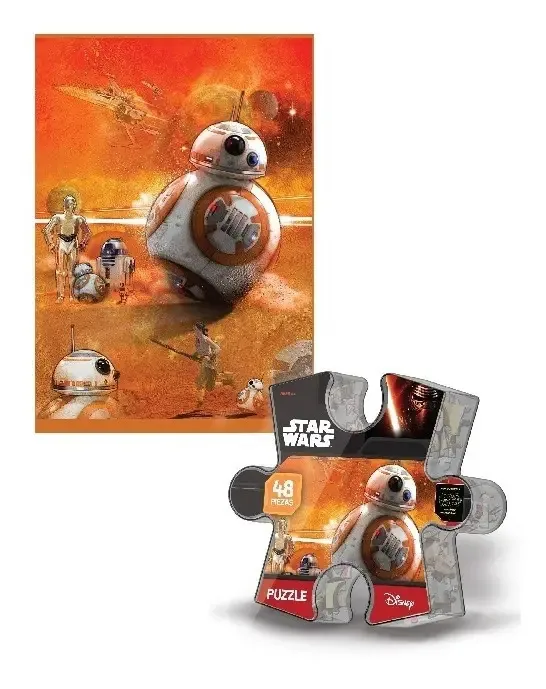 Quebra-cabeças Puzzle 48 peças Star Wars