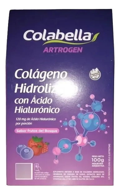 Colágeno hidrolisado+Colabella hialurônica (frutas da floresta) com sabor de frutas da floresta