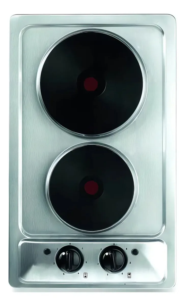 Fogão cooktop - Clever 112 cor aço inoxidável - 2 queimadores