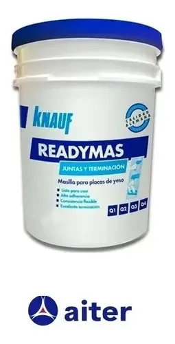 Knauf Readymas Putty 7kg - Juntas e acabamentos de placas de gesso
