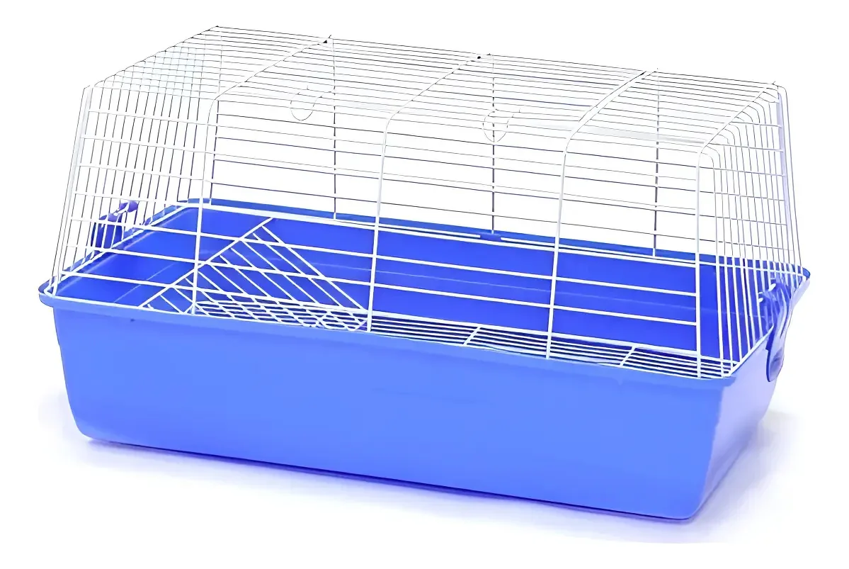 Gaiola para coelhos ou porquinhos-da-índia nº 2 69x45x branca