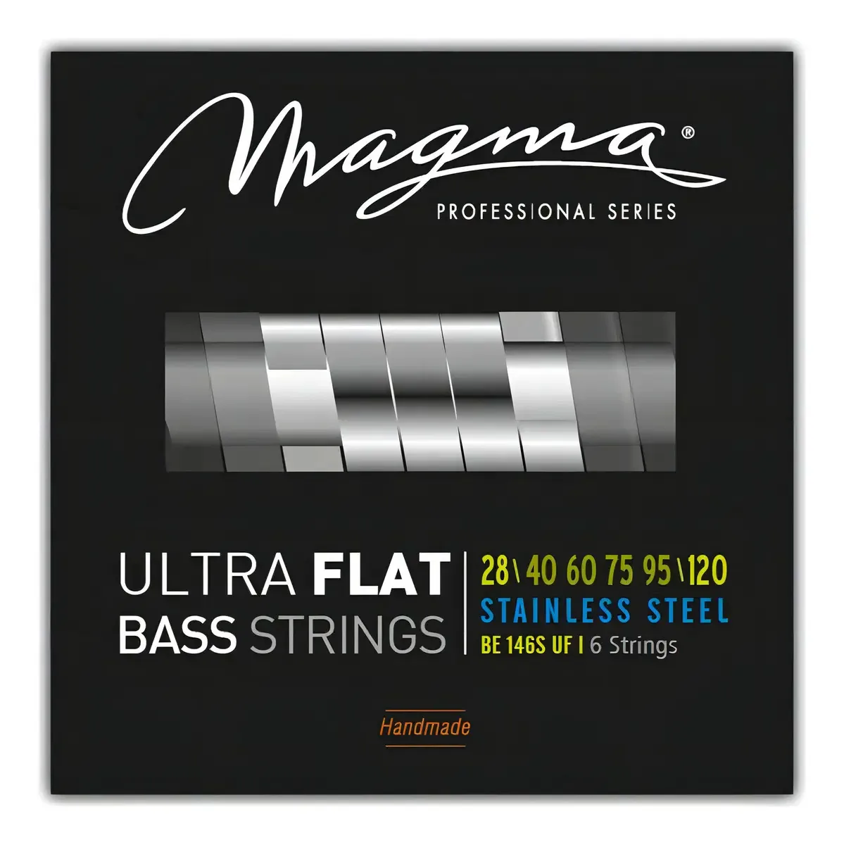 Cordas Magma Bass 6 cordas Ultra Flat 28-120 E.l+ Be146SUF