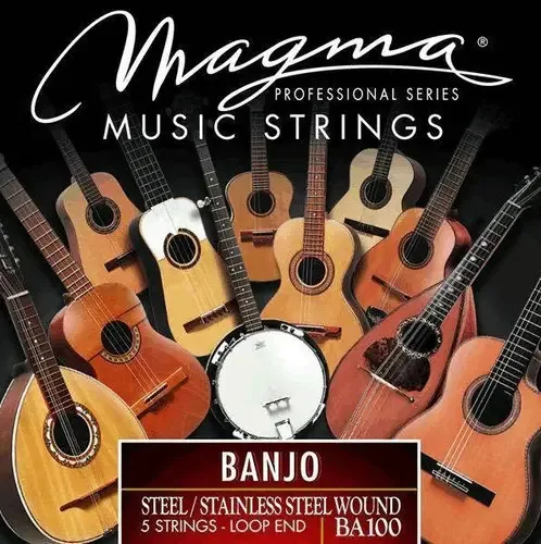 Encordoamento Magma Banjo 5 Cordas Aço Inox BA100
