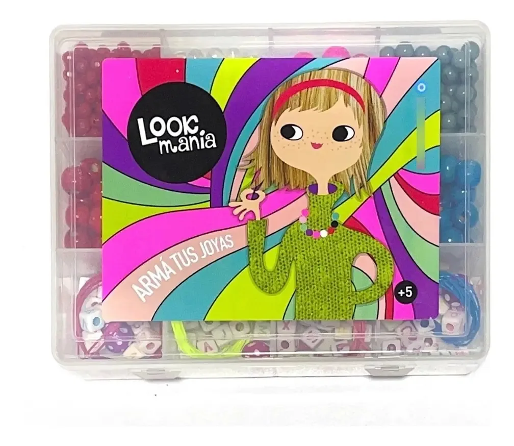 Bijuteria Look Mania Square Mostacillas 12 Divisões