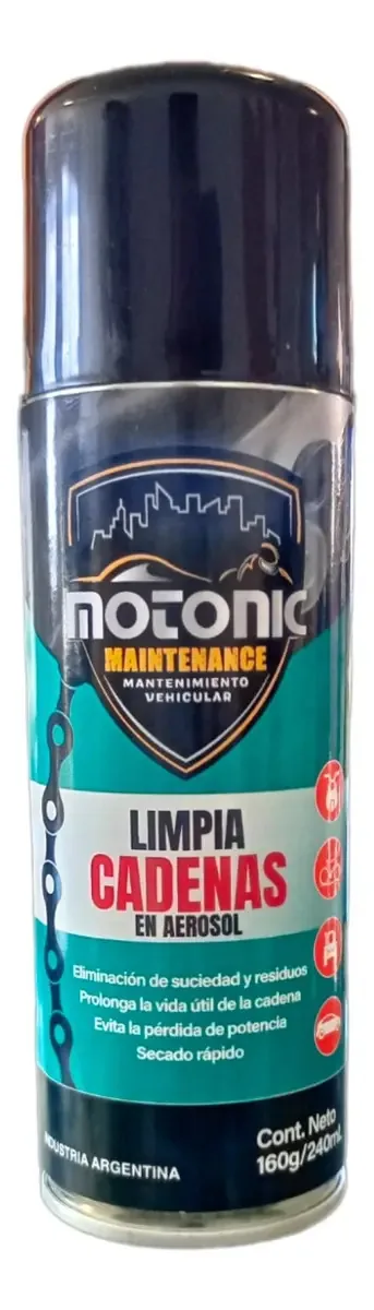 Limpador de corrente em aerossol Profes Mecanic 101206 Moss Green Color 160gr-240 ml