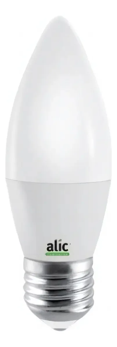 Lâmpada de vela LED 5w Cold Light E27 Alic Lustres, lustres