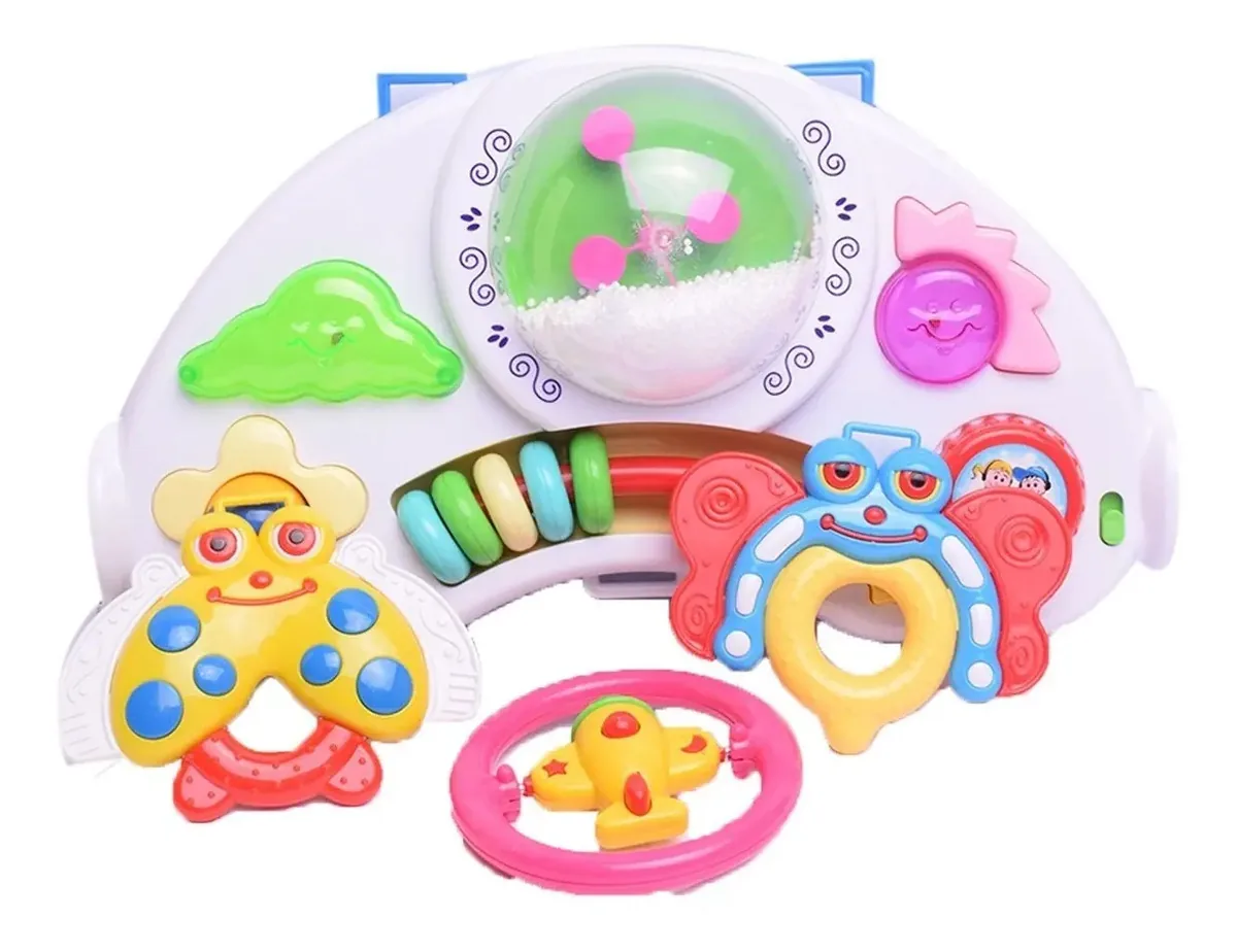 Caixa musical com luz e som para bebê