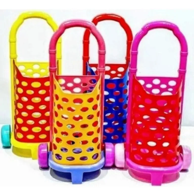 Carrinho de compras do supermercado Chango Changuito Miniplay Byp Color violeta/roxo