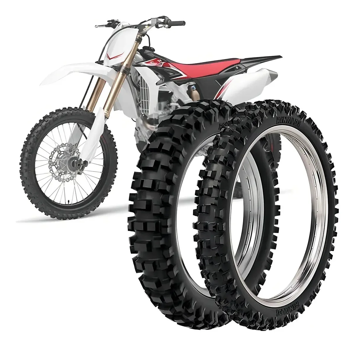 Combo Cross 120 90 18 Y 80 100 21 Rinaldi Rmx 35 - Sti Motos
