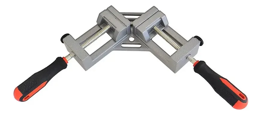Morsa de soldador de ângulo duplo Silver Shadow de 90 graus - Rex