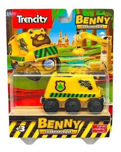 Trencity Locomotive Benny Character Wooden Ranger