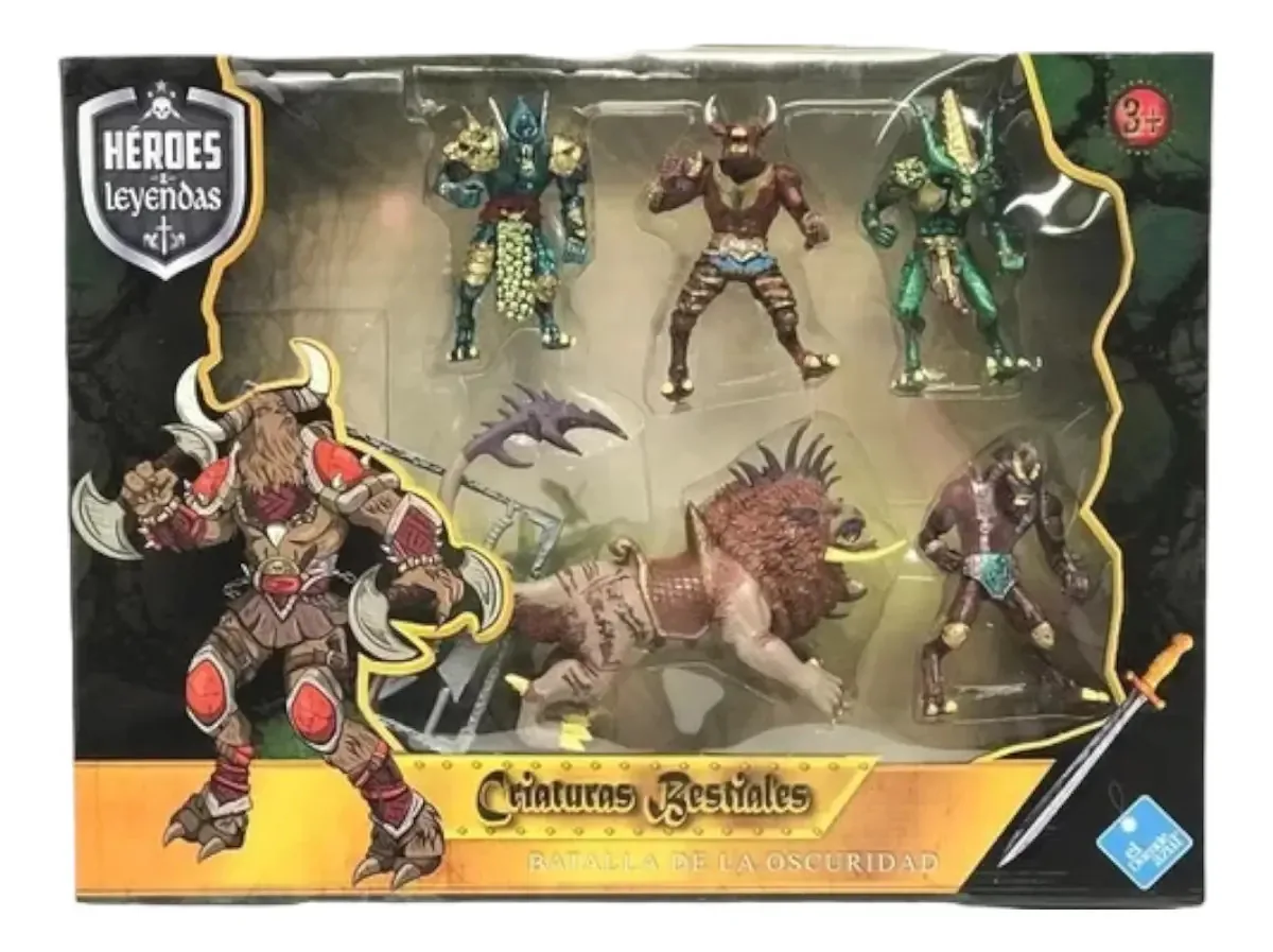 Bonecas, figuras, criaturas bestiais, monstros