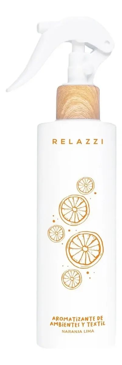 Aromatizante Ambiental e Têxtil Relazzi Laranja Lima 200ml