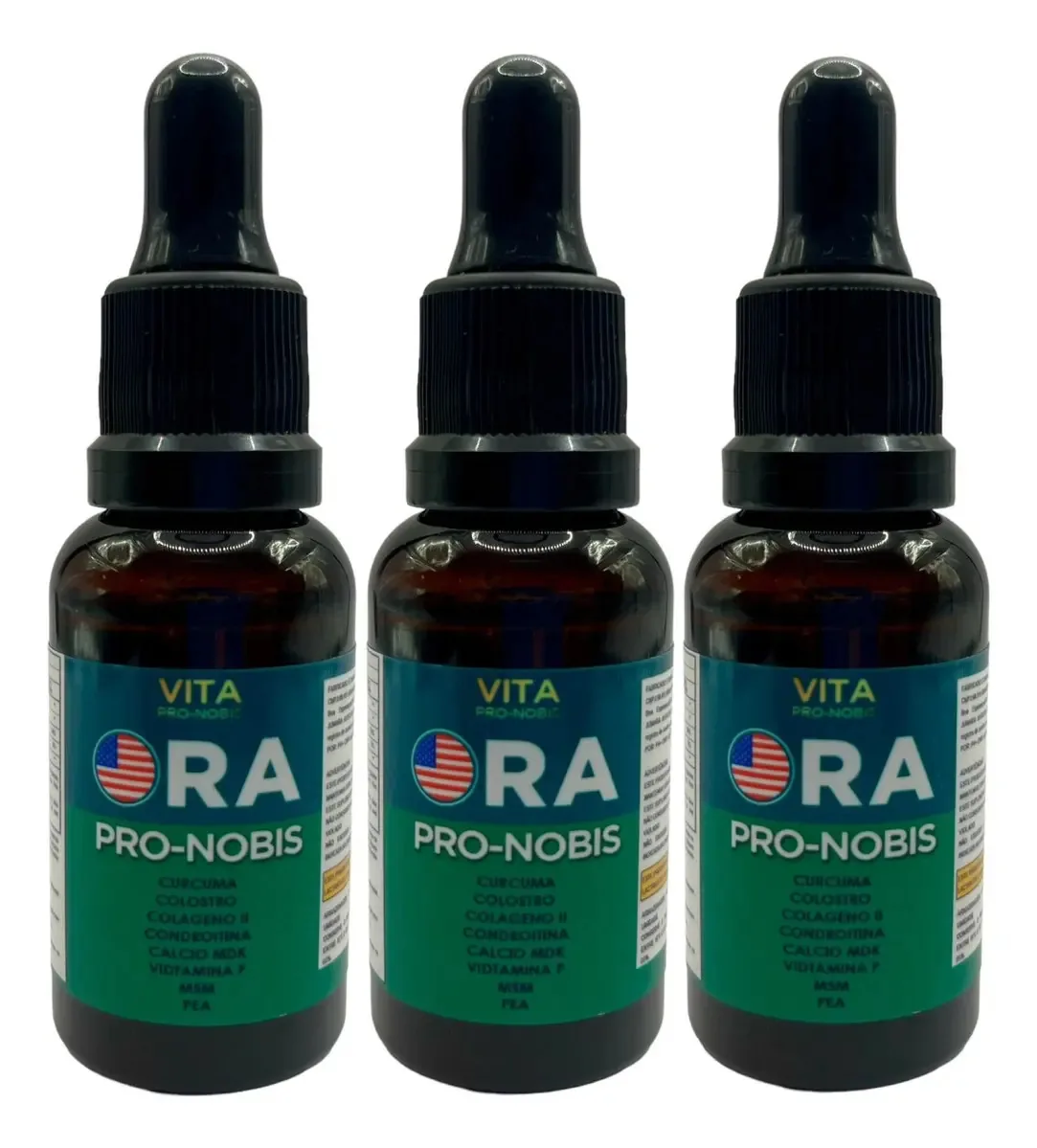 VITAPRONOBIS Gotas Naturais Suplementos para Vitaminas e Minerais, Sabor Neutro