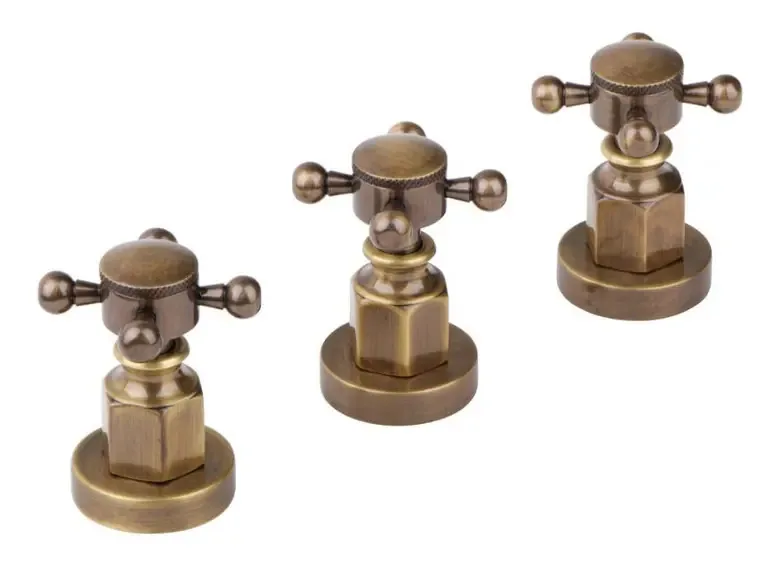 Torneiras de bidé Haaz Vintage Cruz Old Bronze