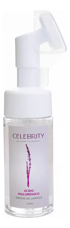 Celebrity Espuma de Limpeza Facial Ácido Hialurônico 120ml
