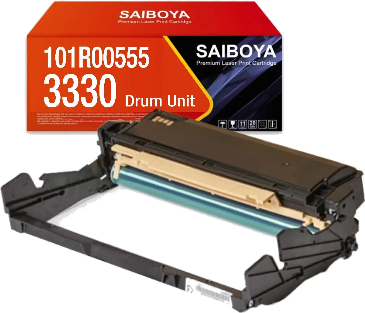 Drum Fotocondutor 101r00555 Para Uso Xerox 3330 3345 Wc3335