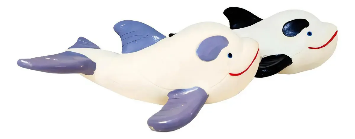 Monsi Orcas com chifle para banho