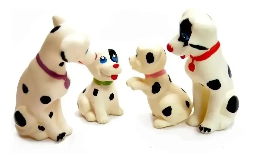 Chifles de borracha com som | Dalmata Dogs Family