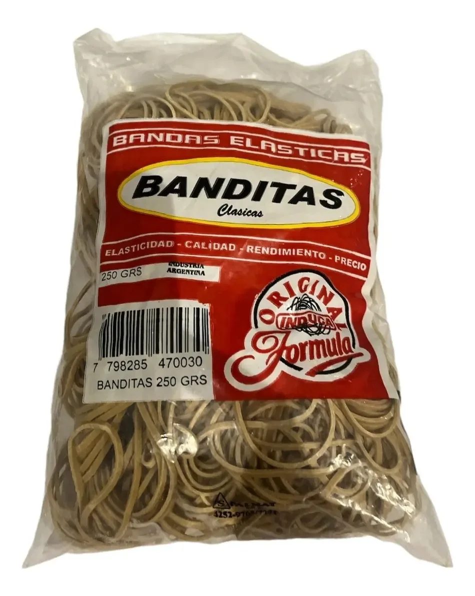 Bandas elásticas Banditas, diâmetro: 40 mm, 250 gramas, padrão