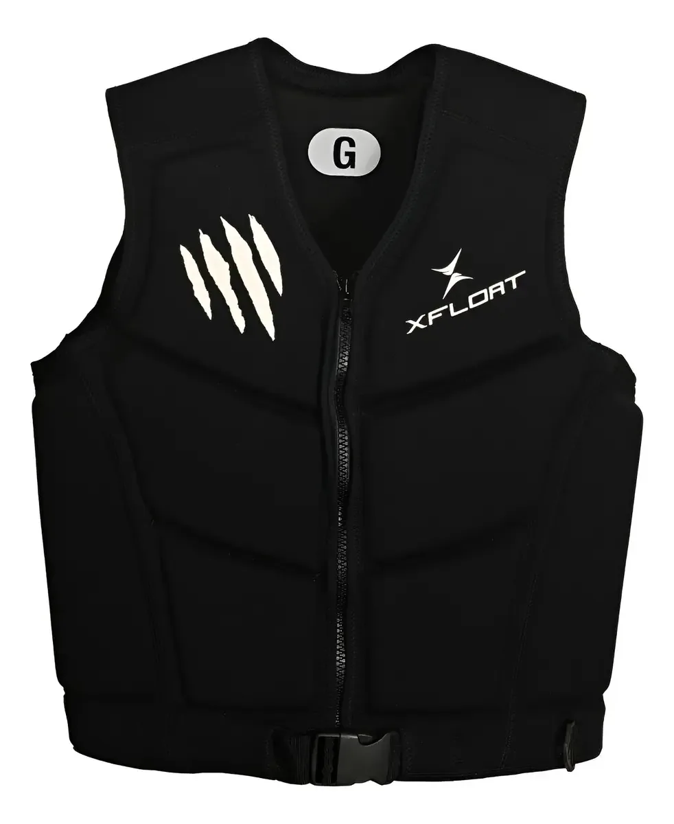 Colete Salva Vidas Homologado Xfloat New Enzo 2.0 Preto Eg1