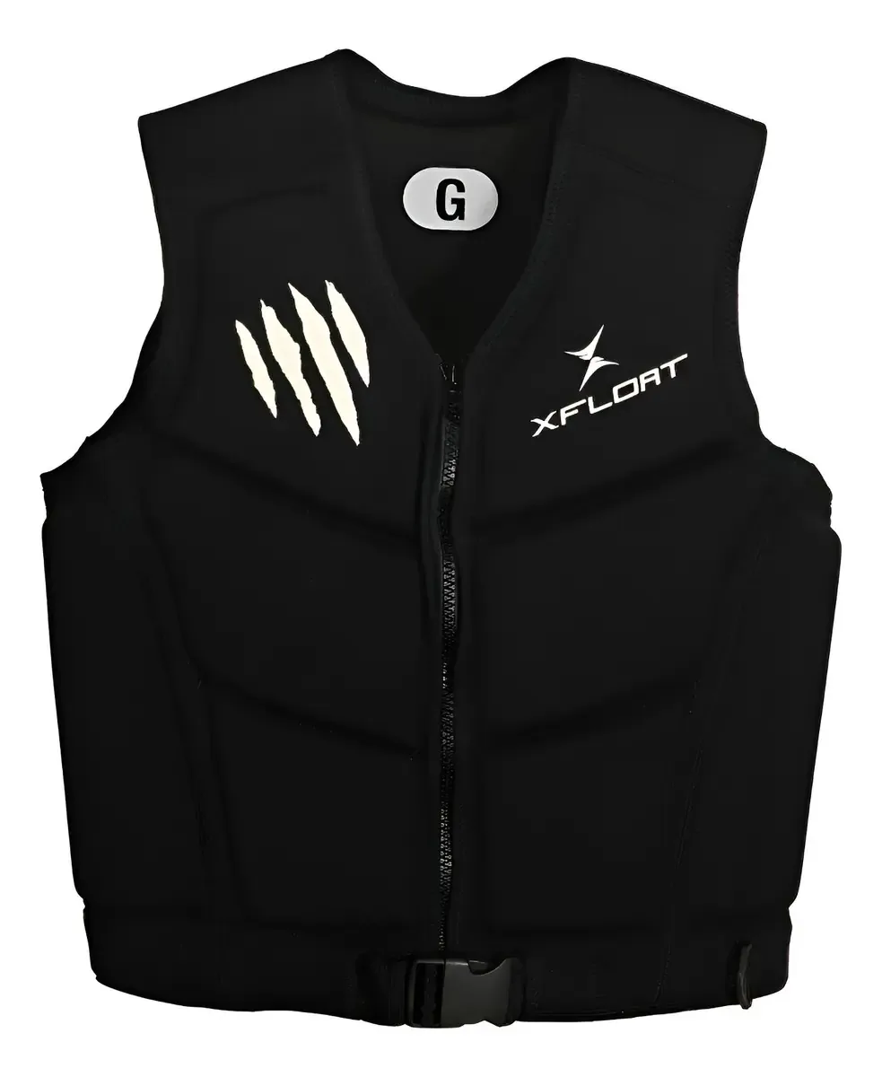 Colete Salva-Vidas Esportivo XFloat Enzo 2.0 Tamanho G2 Preto