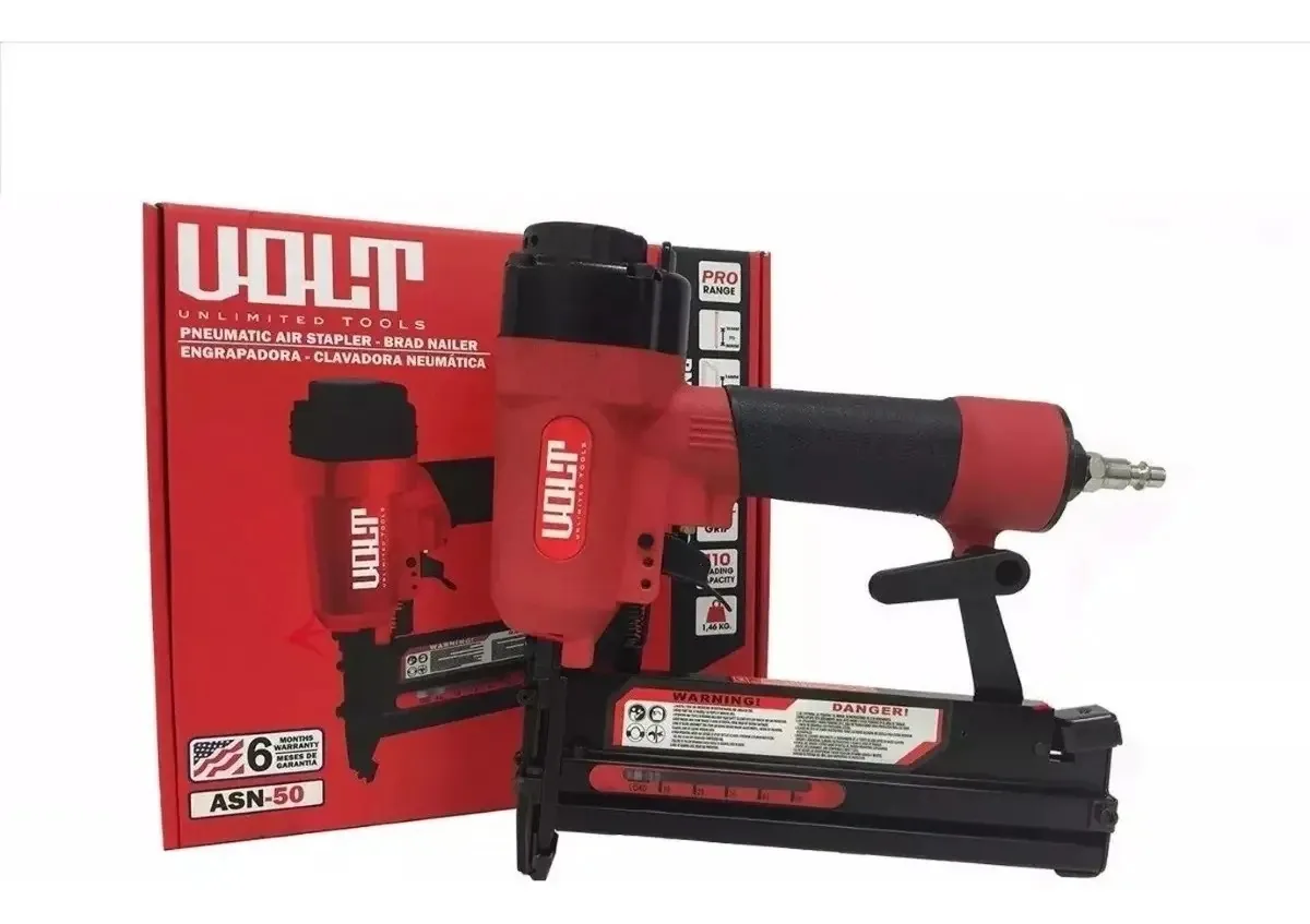 Grampeador pneumático de pregos 2 em 1 volt