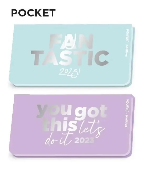 Diário positivo de bolso Mooving 2023