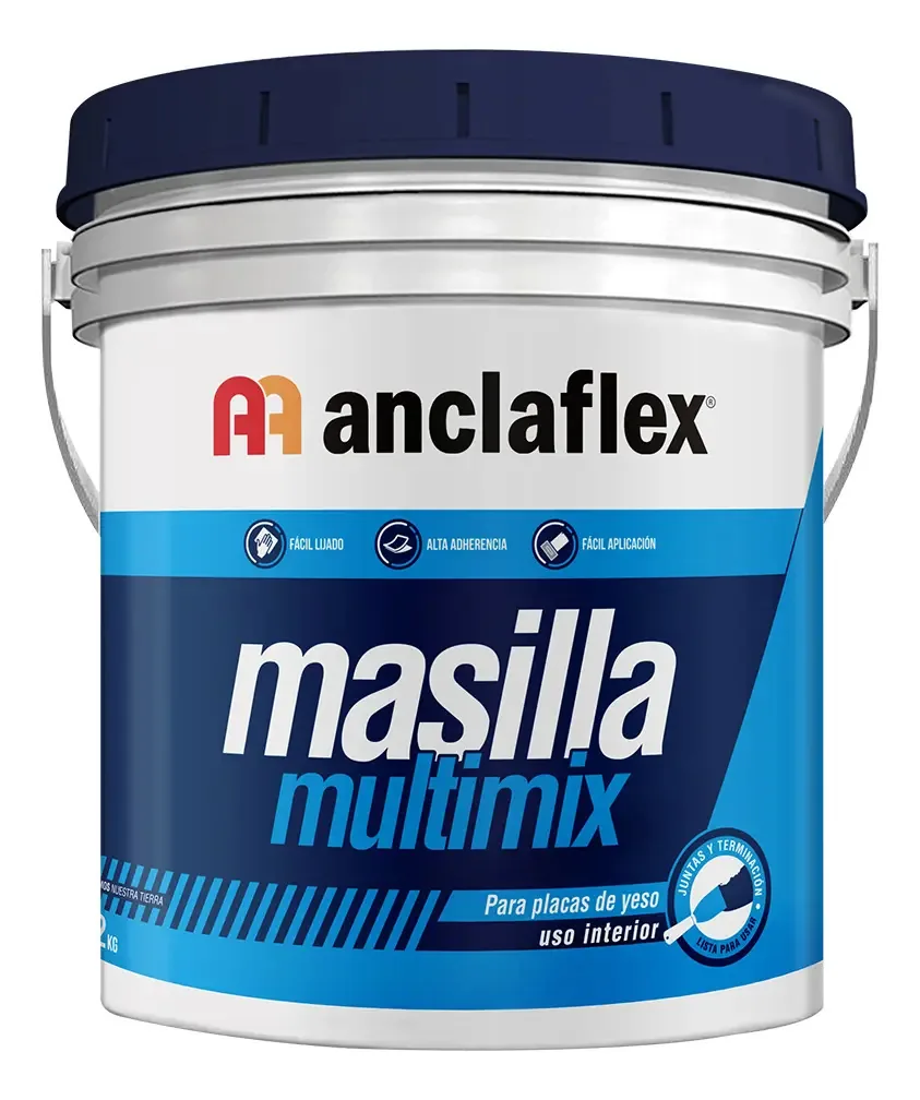 Massa de gesso cartonada Durlock Anclaflex 32kg Multimix