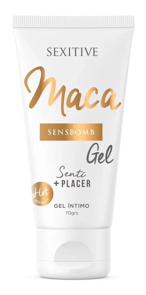 Gel Lubrificante Sensbomb Maca Sexitive 70ml
