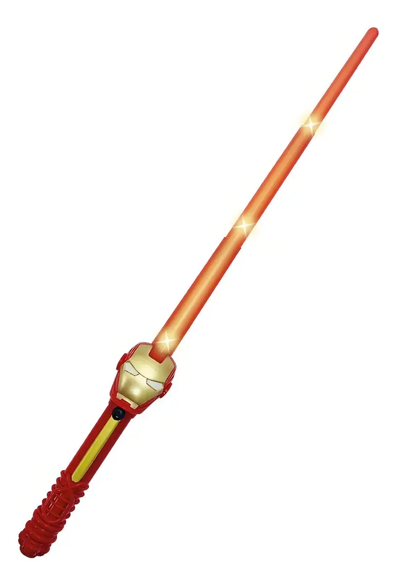 Avengers Sable Ditoys com luz e som Marvel Extensible Color Iron Man