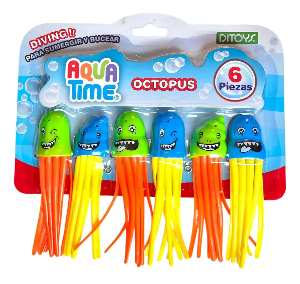 Aqua Time Octopus para mergulho e mergulho 2720