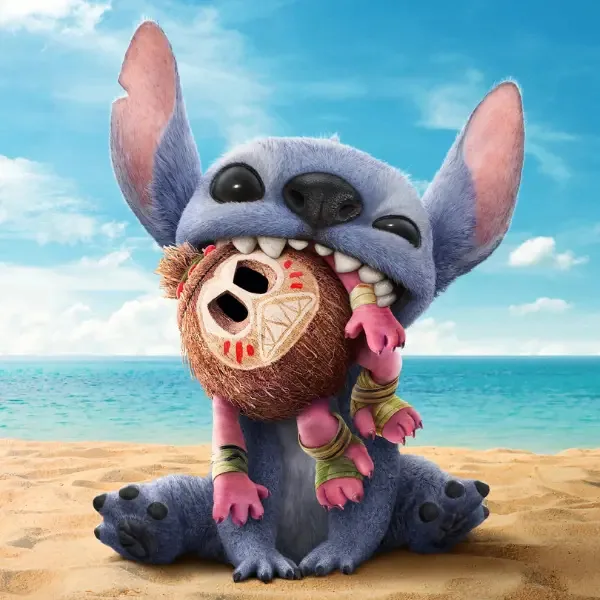 Brinquedo antiestresse Squishy Stitch Fun Disney