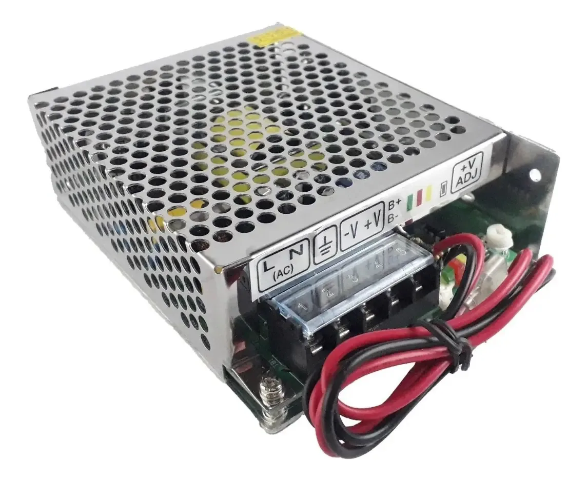 Fonte de alimentação Ups 12v 5a 60w Switching Metálica