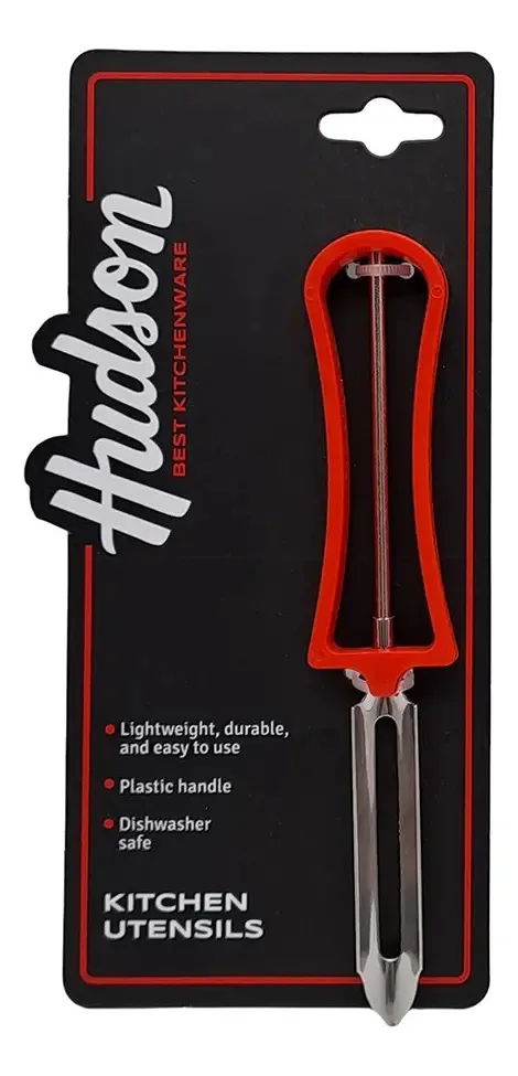 Alça ergonômica de plástico Hudson Steel para descascador de batatas