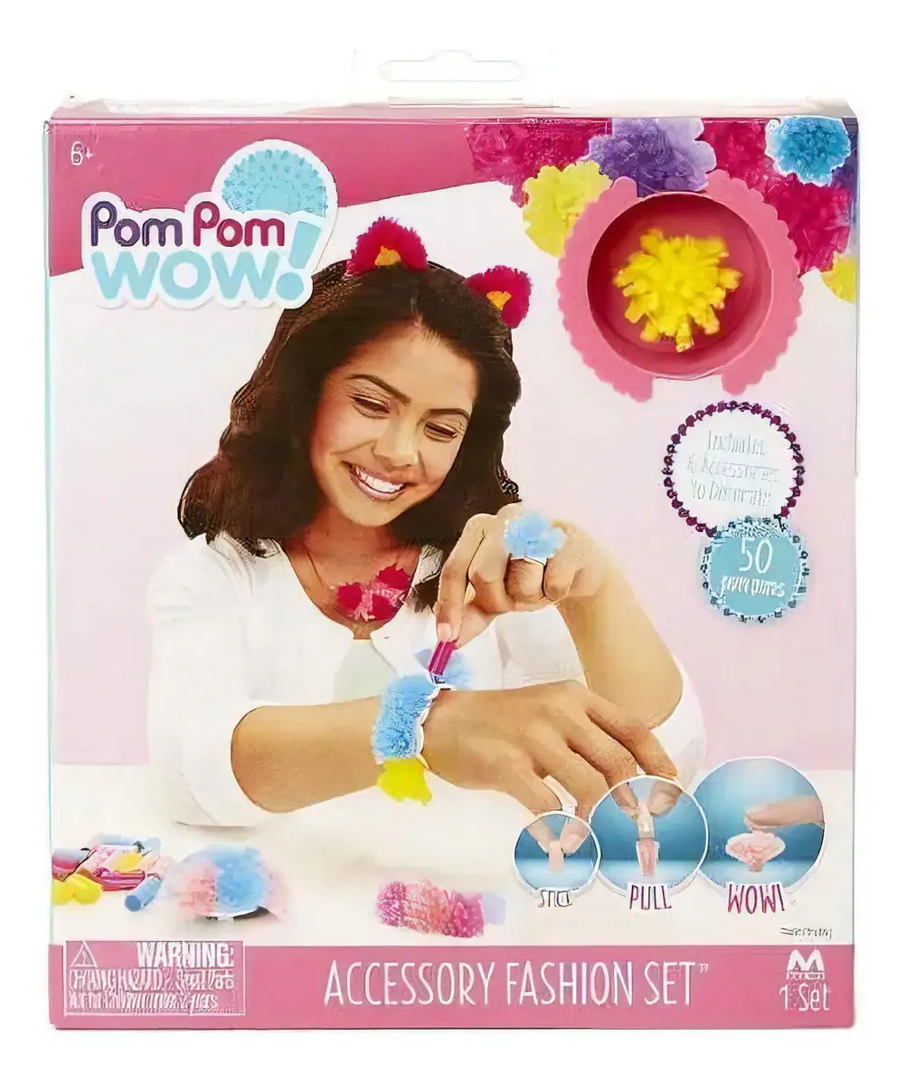 Conjunto de moda e acessórios Pom Pom Wow Magic Makers
