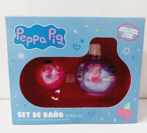 Conjunto de banho Peppa Pig .kreker