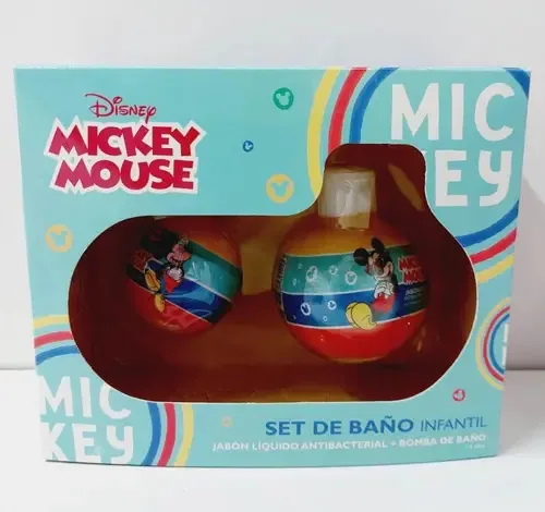 Conjunto de banho Mickey Mouse .kreker