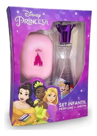 Conjunto de perfumes Princesas Disney + Jabon 46507
