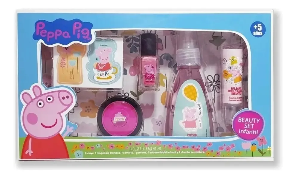 Conjunto de Beleza Infantil Peppa Pig +5 Anos