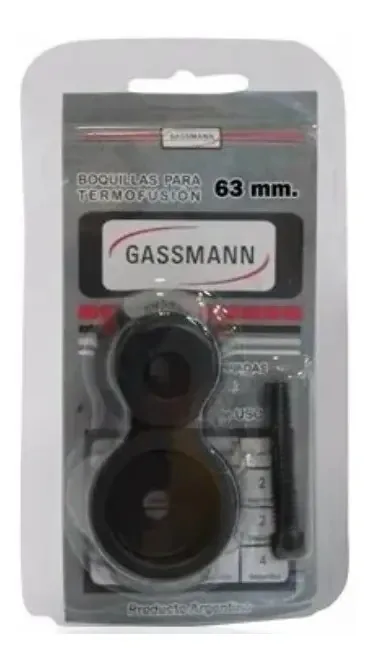 Bocal de termofusão de 63 mm para termofusão, todas as marcas
