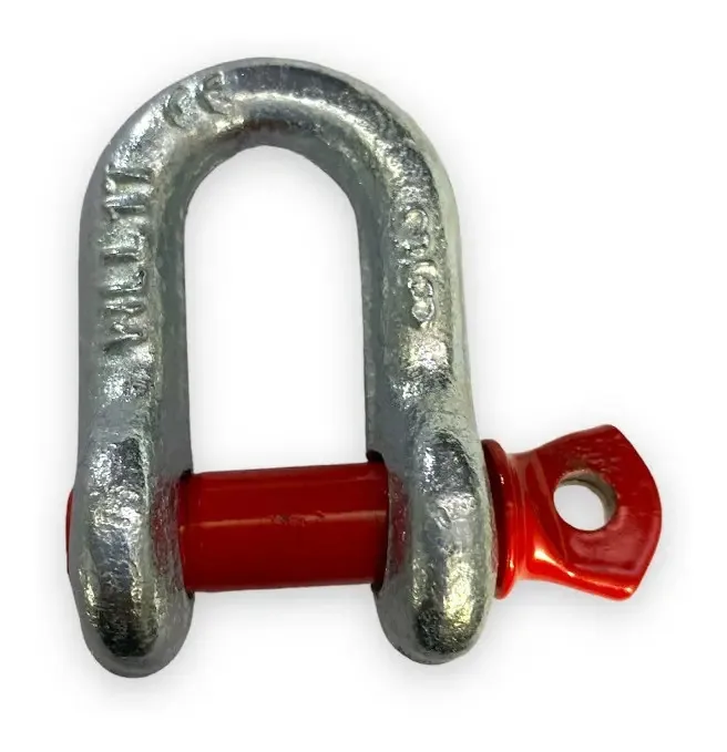Manilha reta galvanizada 3/8" 1000kg G209