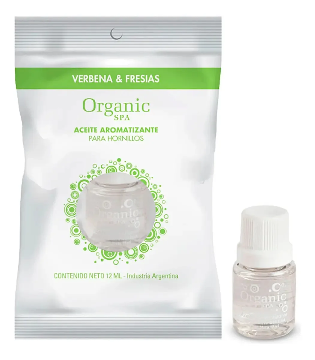 Óleo aromatizante de spa orgânico Verbenas & Fresias