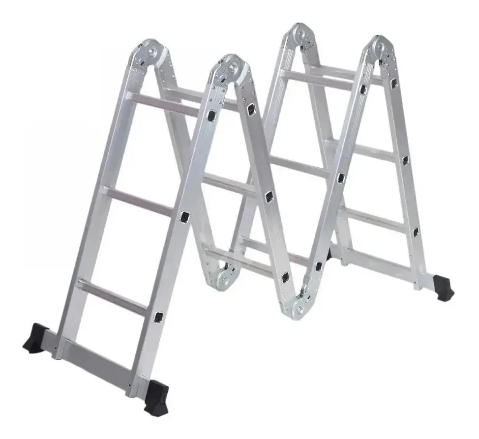Escada multiuso 4x4 Kushiro com plataforma - Insei