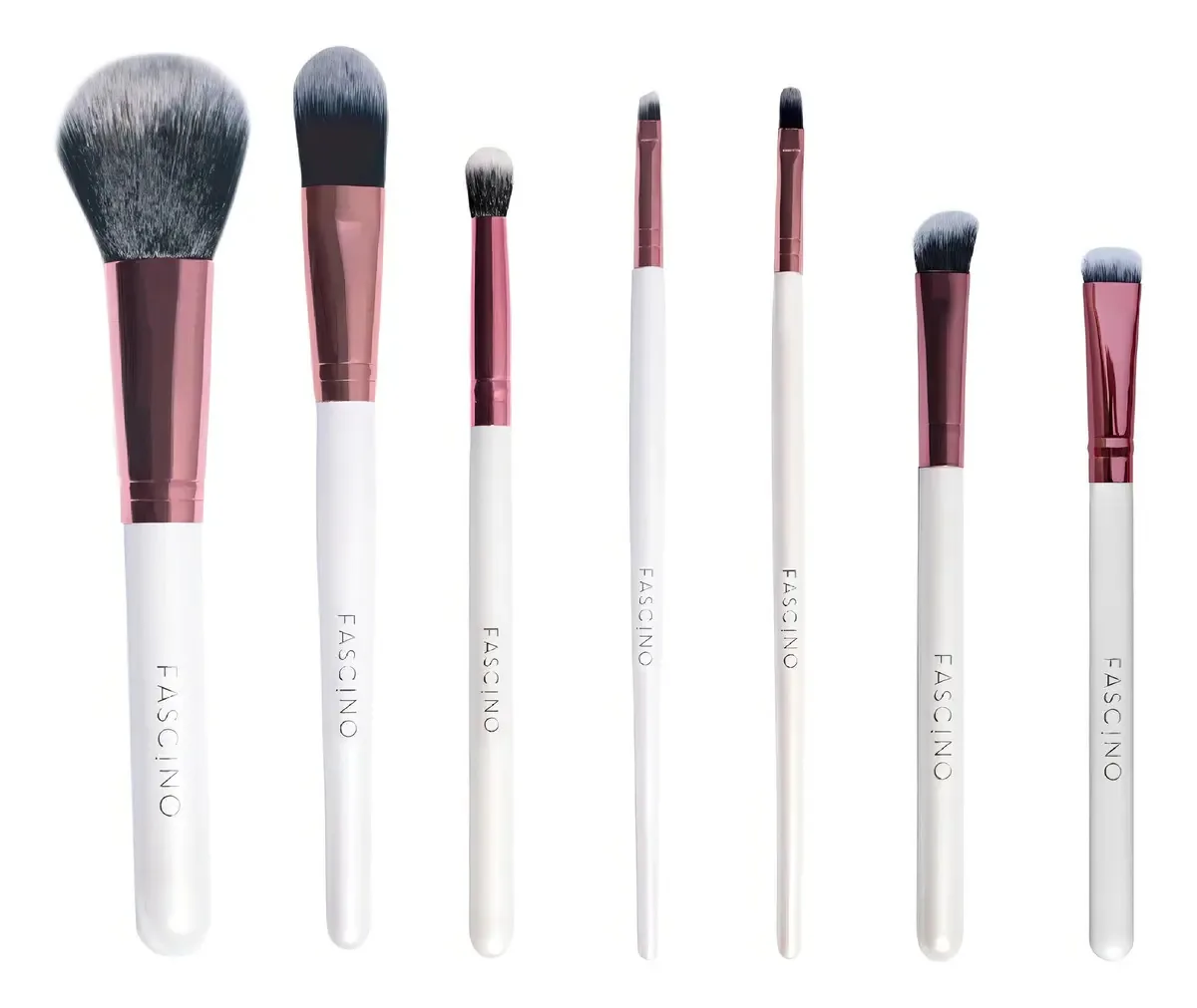 Conjunto Crueltyfree Fascino de 7 pincéis e pincéis de maquiagem