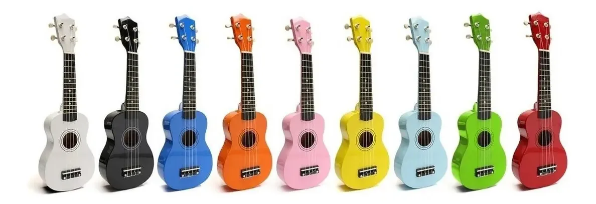Ukulele Acústico Soprano Inguz UK-2 Amarelo
